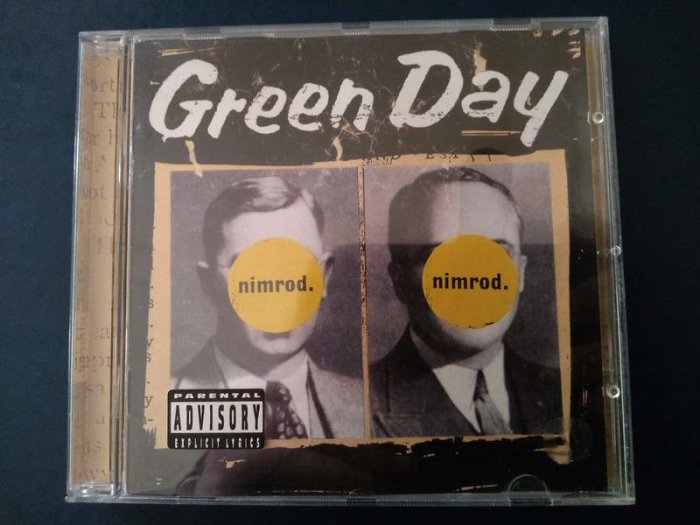 Green Day Nimrod Zip
